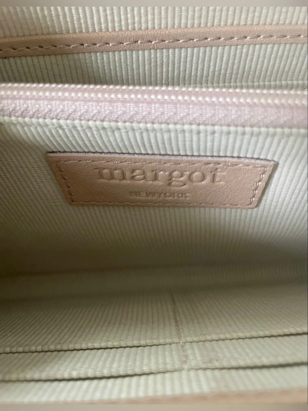 Margot Patty Envelope, Blush Pink Genuine Leather Clutch / Wristlet  Wallet NWT